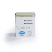 Hach Ammonia TNTplus Vial Test, UHR+, 100-1800 mg/L NH₃-N , 25 Tests, TNT834