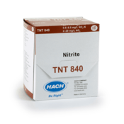 Hach Nitrite TNTplus Vial Test, HR, 0.6-6.0 mg/L NO₂-N , 25 Tests, TNT840