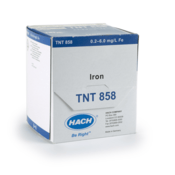 Hach Iron TNTplus Vial Test, 0.2-6.0 mg/L Fe , 25 Tests, TNT858