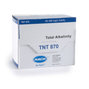 Hach Alkalinity (Total) TNTplus Vial Test, 25-400 mg/L CaCO₃ , 25 Tests, TNT870