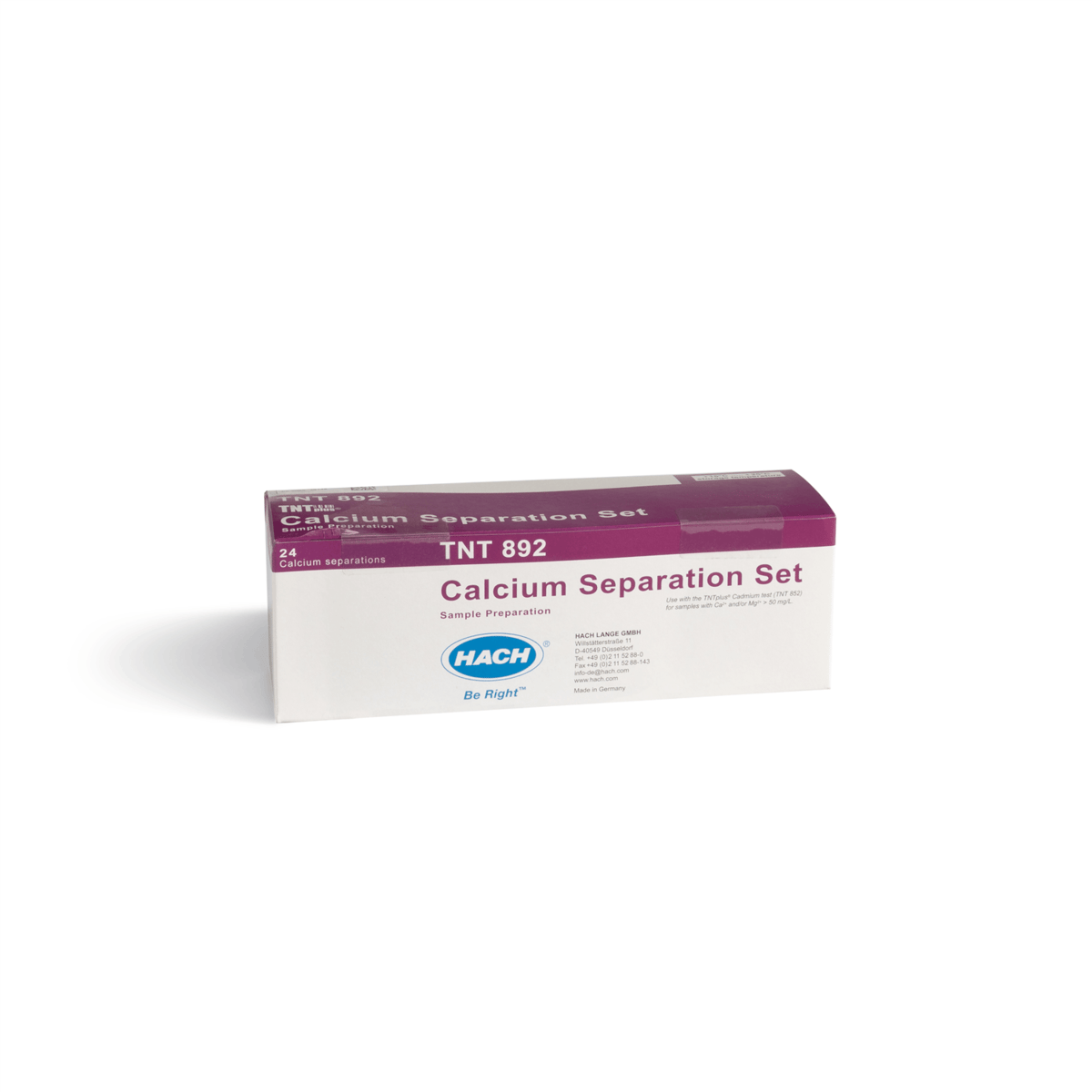 Hach Calcium Separation Set (for TNT852), TNT892