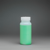 SP Bel-Art Precisionware Wide-Mouth 250 mL High-Density Polyethylene Bottles, Pack of 12
