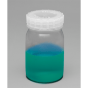 SP Bel-Art Wide-Mouth 0.5 L Polypropylene Mason Jars, Pack of 6