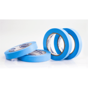 SP Bel-Art Write-On Blue Label Tape, 40 yd Length, 3/4" Width, 3" Core, Pack of 4