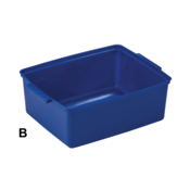 SP Bel-Art Multipurpose Polypropylene Tray w/ Handles, 12-3/4" x 10-1/2" x 4-1/4"