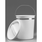 SP Bel-Art Polyethylene 7.6 L Pail, 10" Height, 8" I.D.