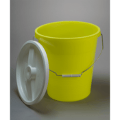 SP Bel-Art Polyethylene 13.2 L Pail, 12-3/4" Height, 10-1/2" I.D.