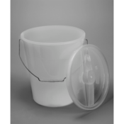SP Bel-Art Polypropylene 13.2 L Pail, 12-3/4" Height, 10-1/2" I.D.