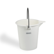 SP Bel-Art Heavy-Duty 10 L Pail, Polyethylene Bucket, 12" x 9-5/8" I.D.
