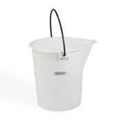 SP Bel-Art Heavy-Duty 15 L Pail, Polyethylene Bucket, 13" x 11" I.D.