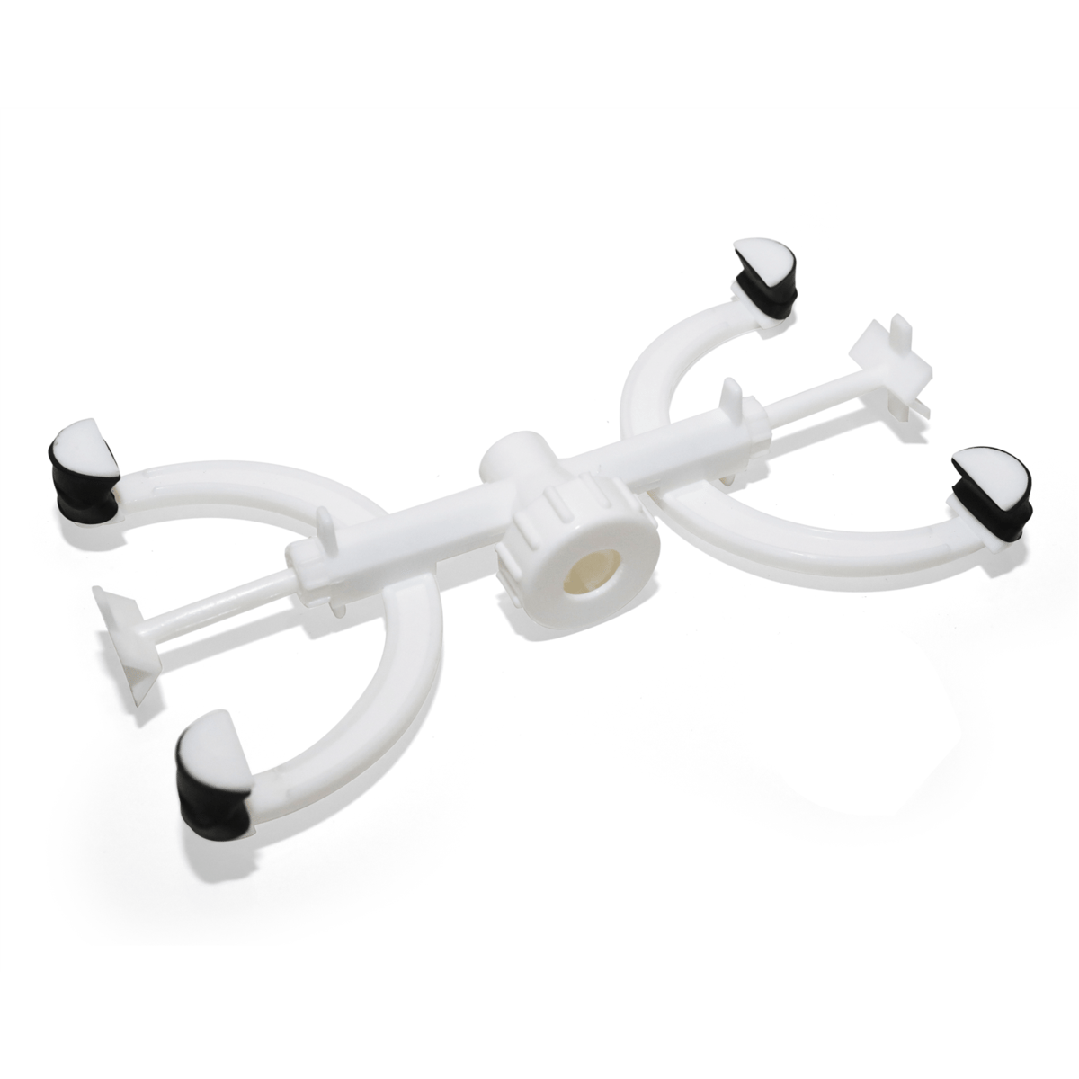 SP Bel-Art Polypropylene Double Burette Clamp for 1/2" Support Rod