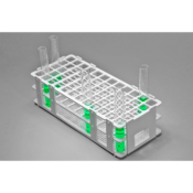 SP Bel-Art No-Wire Test Tube Rack, for 13-16 mm Tubes, 60 Places, White