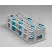 SP Bel-Art Indexed Test Tube Rack, for 10-13 mm Tubes, 90 Places, Serpentine Numbering