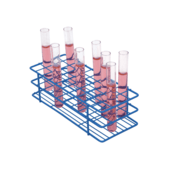 SP Bel-Art Poxygrid Test Tube Rack, for 13-16 mm Tubes, 40 Places, Blue