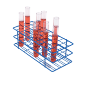 SP Bel-Art Poxygrid Test Tube Rack, for 16-20 mm Tubes, 40 Places, Blue