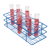 SP Bel-Art Poxygrid Test Tube Rack, for 20-25 mm Tubes, 40 Places, Blue