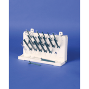 SP Bel-Art Lab-Aire II Single-Sided Non-Electric Glassware Dryer, 1 Tier, 14.75" x 5" x 9.4"
