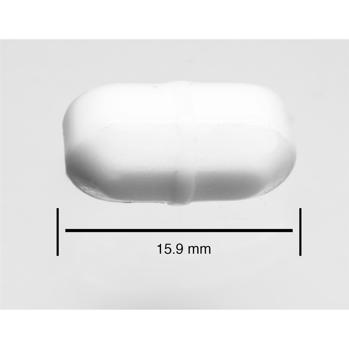 SP Bel-Art Spinbar Teflon Octagon Magnetic Stirring Bar, 15.9 mm x 8 mm, White