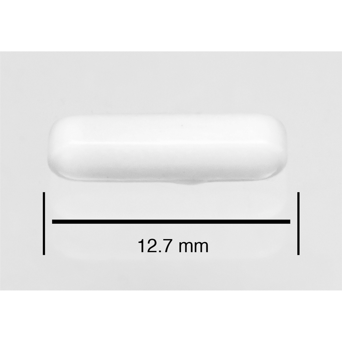 SP Bel-Art Spinbar Teflon Octagon Magnetic Stirring Bar, 12.7 mm x 3.2 mm, White