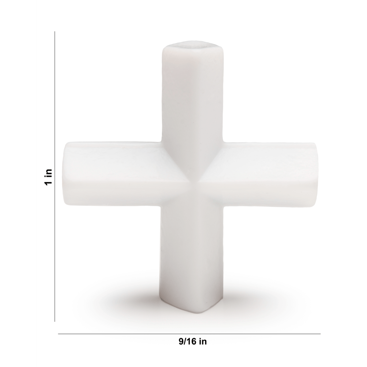 SP Bel-Art Spinplus Teflon Magnetic Stirring Bar, 25.4 mm x 14.3 mm, White
