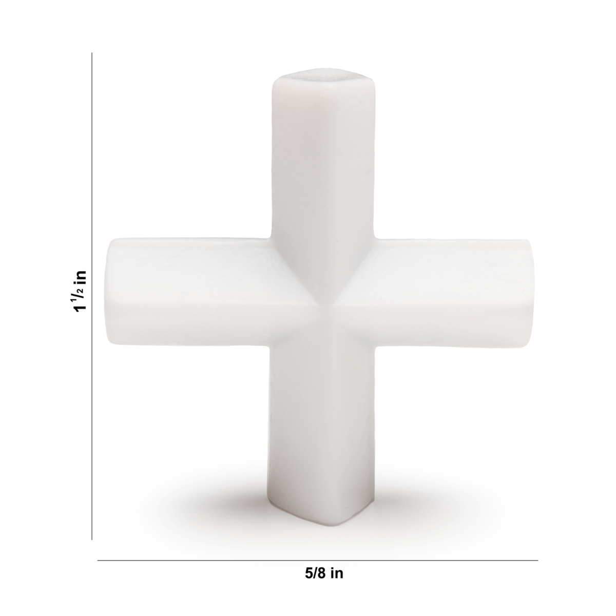 SP Bel-Art Spinplus Teflon Magnetic Stirring Bar, 38.1 mm x 15.8 mm, White