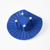 SP Bel-Art Spinbar Magnetic Stirring Bar Sink Strainer, Blue