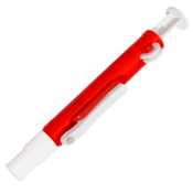 SP Bel-Art Fast Release Pipette Pump II 25 mL Pipettor, Red