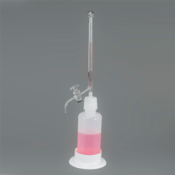 SP Bel-Art Borosilicate Glass 10 mL Automatic Self Zeroing Burette, 500 mL Reservoir