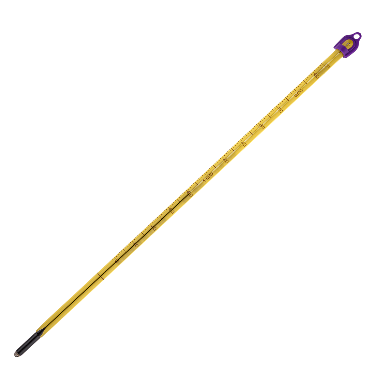 H-B Easy-Read General Purpose Liquid-In-Glass Lab Thermometer, 0 to 230 C