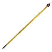 H-B Double-Safe PFA Coated, Liquid-In-Glass Lab Thermometer; 0 to 230 F