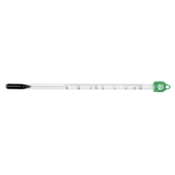 H-B Enviro-Safe Dry Block/Incubator Liquid-In-Glass Thermometer,24 to 57C, 35mm Immersion