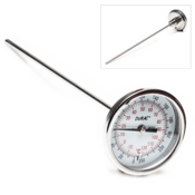 H-B Durac Bi-Metallic Dial Thermometer, -20 to 120 C, 1/2" NPT Threaded Connection, 75 mm Dial