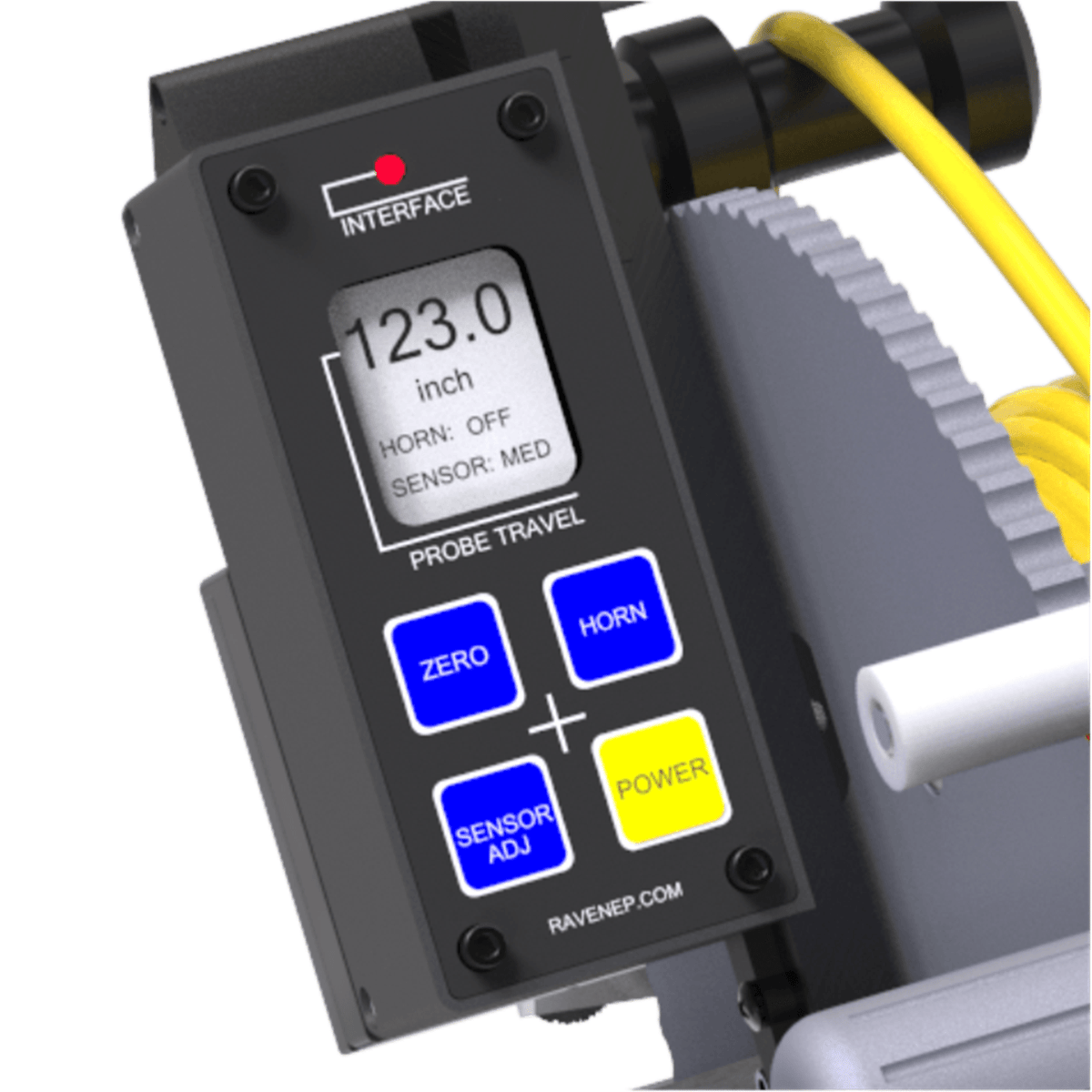 Raven SID Rotary Sludge Interface Detector, 50 ft (15m) cable