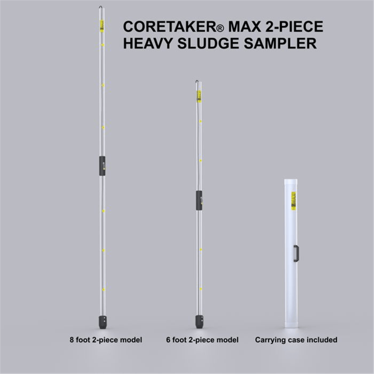 Raven CORETAKER MAX Sludge Sampler 8 ft (2.4m) 2-piece, case