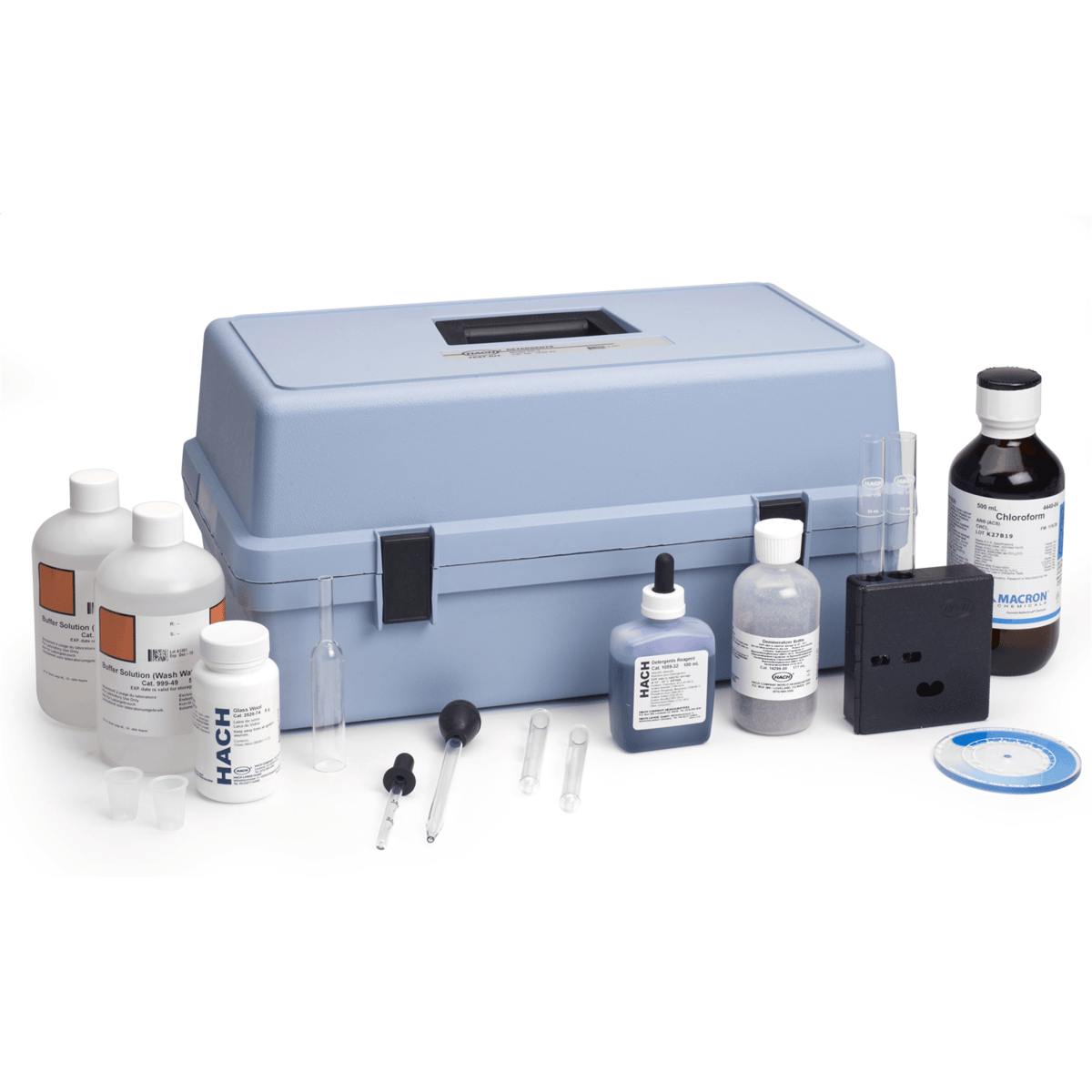 Hach Detergents Test Kit, Model DE-2, 143203