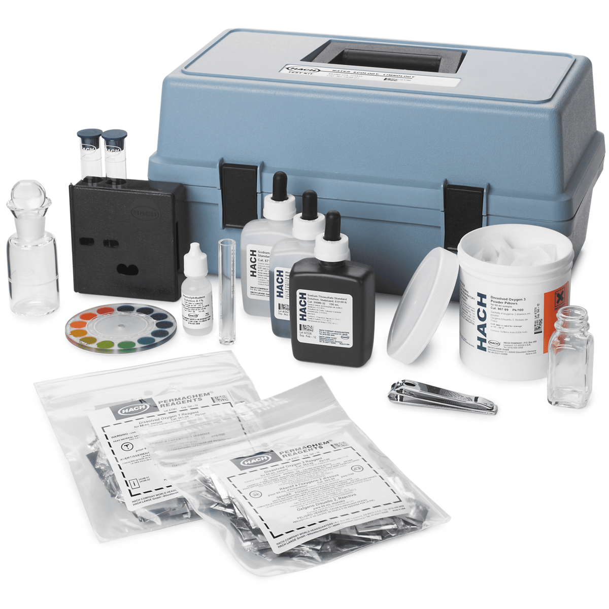 Hach Carbon Dioxide, DO, & pH Test Kit, Model CA-10WR, 143801