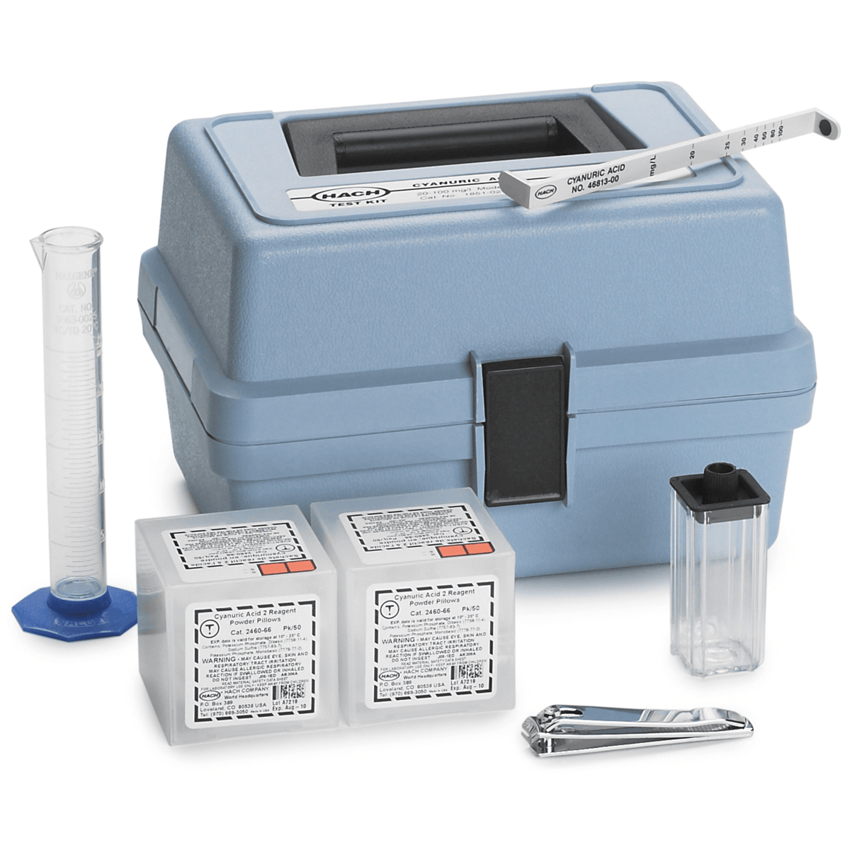 Hach Cyanuric Acid Test Kit, Model CY-3, 185102