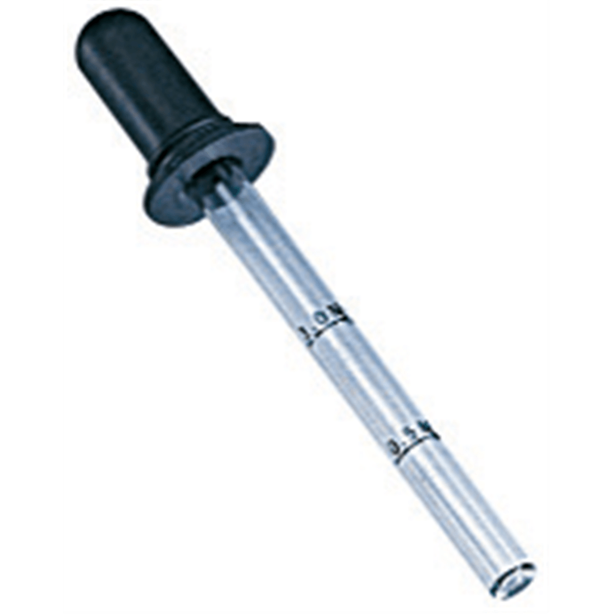Hach Glass Dropper w/ 0.5 & 1.0 mL marks, pk/5, 1419705