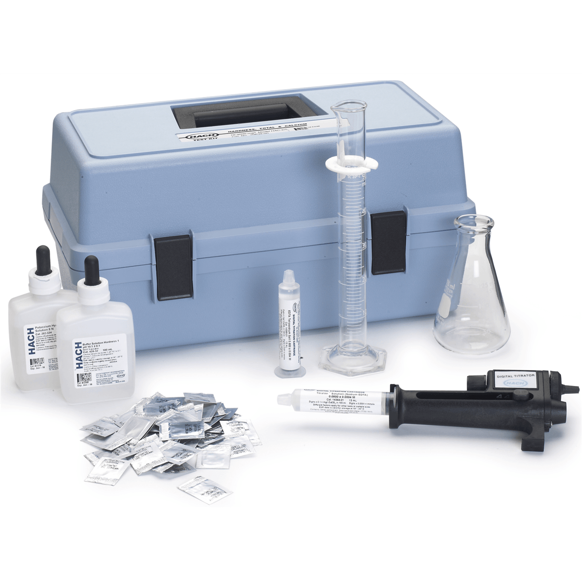 Hach Hardness (Total & Calcium) Test Kit, Model HAC-DT, 2063900