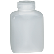Hach Bottle, Storage, Polyethylene, Rectangular, 2000 mL, 4/pk, 2086784