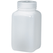 Hach Bottle, Storage, Polyethylene, Square, 175 mL, 12/pk, 2086874