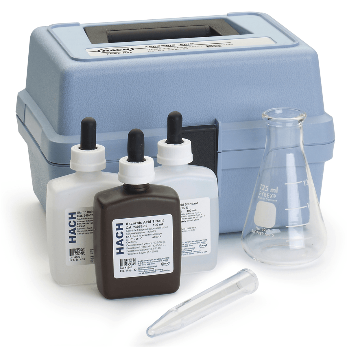 Hach Ascorbic Acid Test Kit, Model ASC-1, 2308100