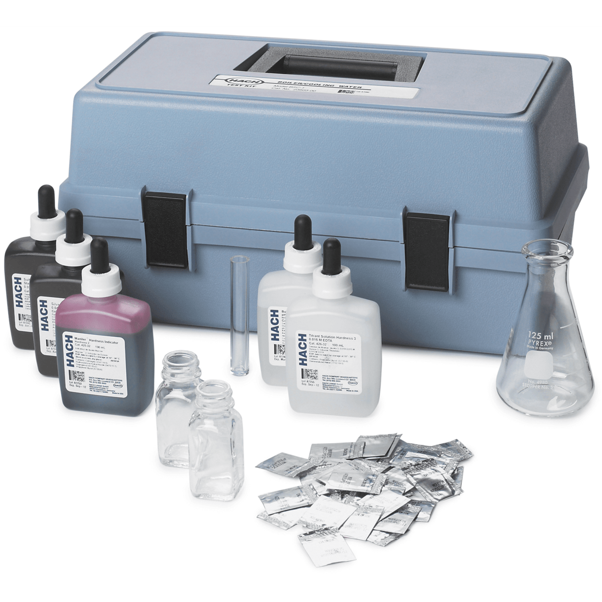 Hach Boiler Feed & Scale Test Kit, Model BSC-1, Drop Count Titration, 2350300