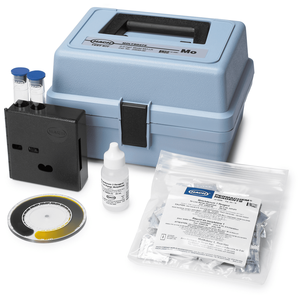 Hach Molybdate Test Kit, Model MO-LR, 2359300