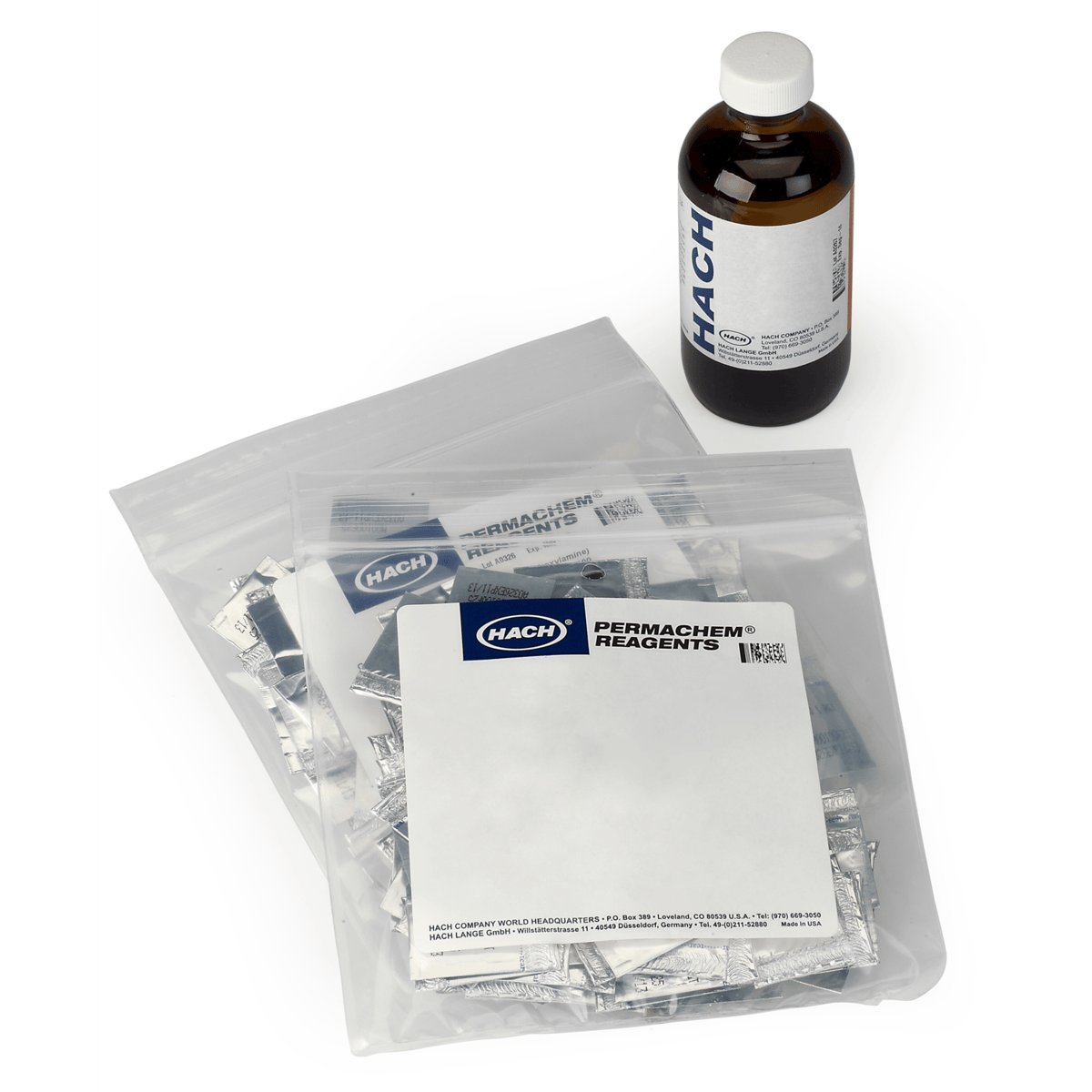 Hach Zinc Reagent Set, Zincon, 20 mL, 2429300