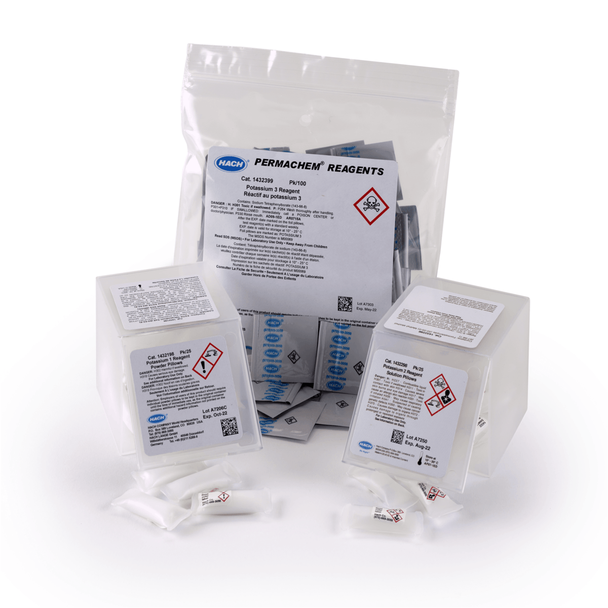 Hach Potassium Reagent Set, 2459100
