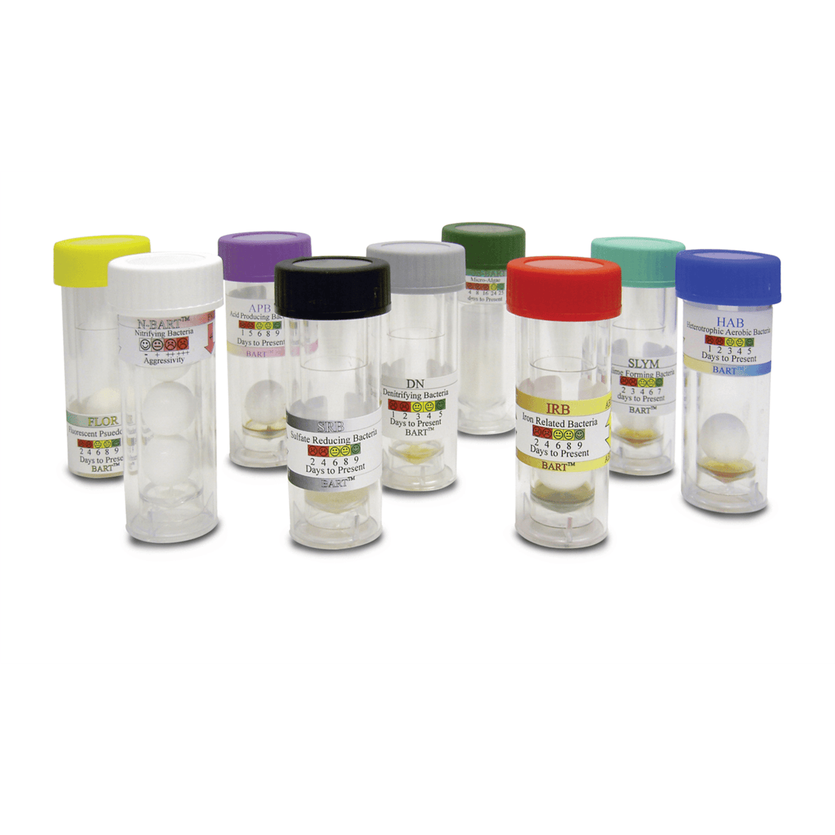 Hach BART Test for Pool & Spa Bacteria, 9/pk, 2478409