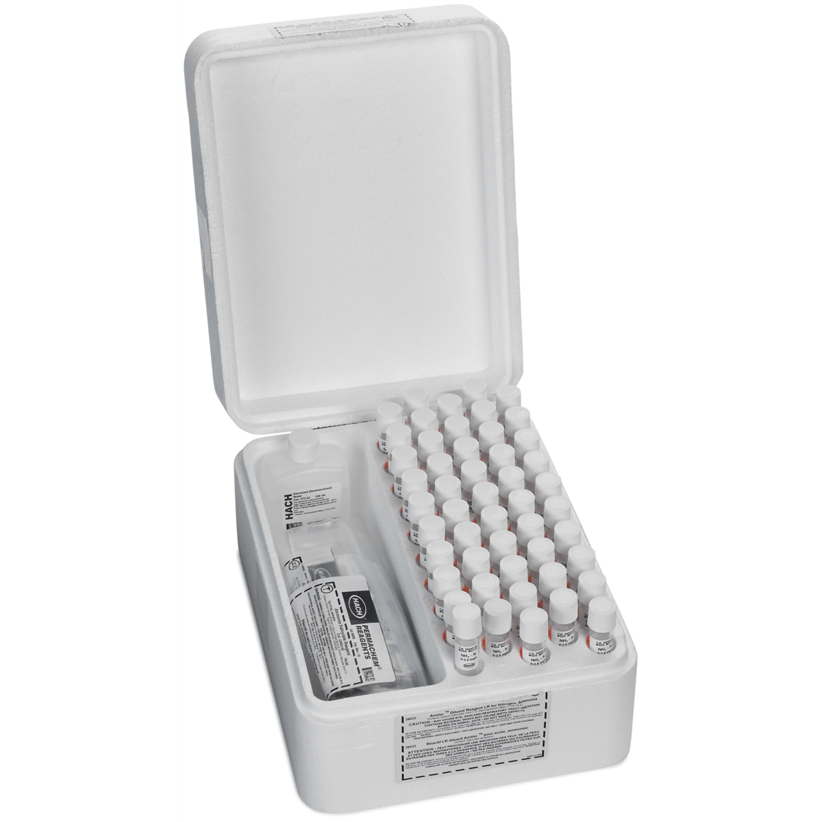 Hach Nitrogen-Ammonia Reagent Set, TNT, AmVer (Salicylate), LR, 2604545