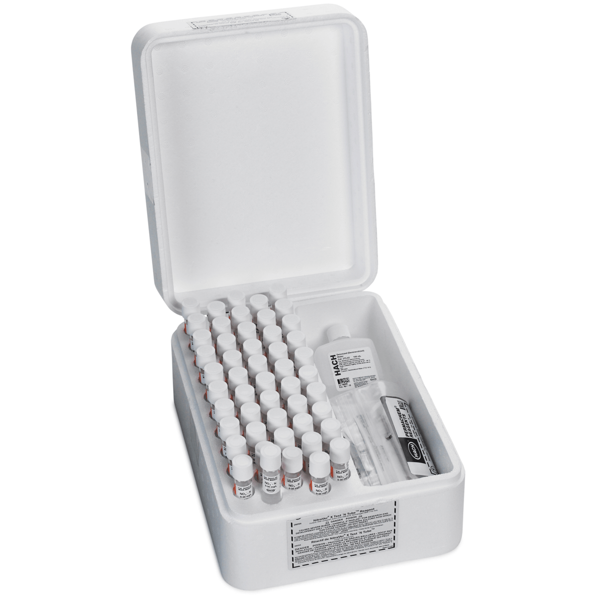 Hach NitraVer X Nitrogen-Nitrate Reagent Set, HR, 2605345