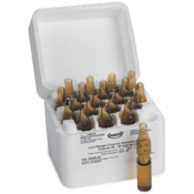 Hach Chlorine Standard Solution, 25-30 mg/L as Cl₂, 2 mL PourRite, Pack of 20, 2630020